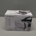 VR Headset with Bluetooth Game Controller for iOS Android, HD Lens Adjustable IPD & Focus for 3D Movies/Games, Compatible with 4.7-7 inch Phones