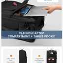 Carry On Luggage 22x14x9 Airline Approved, 22-Inch Suitcases with Spinner Wheels, Softside Carry-on Luggage with TSA Lock for Men Women Business Trip, Lightweight Large Capacity Luggage for Travel