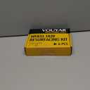 Wheel Hub Resurfacing Kit, Metal Housing, Brake Surface and Stud Cleaner, Includes 6Pcs 1.5" and 2" Brake Disc Cleaning Pads, 1/4 Hex Shank with 1/2" Impact Driven Wrenches Adapter
