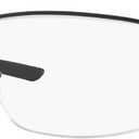 Oakley Mens Ox3218 Socket 5.5 Rectangular Prescription Eyewear Frames, Polished Black/Demo Lens, 54 mm