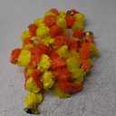 Daifunli 5ft Marigold Garland for Diwali Decoration Pooja Decoration Items Indian Artificial Marigold Hanging Flowers Door Toran for Pooja Dia De Los Muertos Varalakshmi Day of The Dead