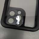 Red2Fire 2024 New for iPhone 13 Case Waterproof,[Built-in Screen Protector & Camera Protector][Full Body Shockproof][IP68 Underwater][Dustproof][Dropproof] Phone Case for iPhone 13 6.1" Black/Clear