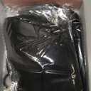 Flufymooz ponytail extension, 26 Inch Long Straight Drawstring Ponytail Synthetic Hairpieces Fake Pony Tails Natural Soft Clip in Hair Extension ponytail for Women (Natural Black)