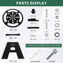 RV Extension Cord Storage Reel, Mountable Metal Reel Frame