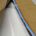 Fits 16x32 Duct Opening | Steel Return Air Grille by Handua | Vent Cover Grill for Sidewall and Ceiling | White | HVAC Cold Air Intake Grille | Outer Dimensions: 17.75"W X 33.75"