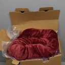 Bedsure Electric Blanket Full Size - Soft Flannel Heated Blanket, Fast Heating with 10 Time Settings & 6 Heat Settings, Warm Gift for Grandma (72x84 inches, Burgundy)