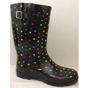 Western Chief Women's Tall Waterproof Rain Boot Outdoor Garden Shoes, Size 8