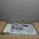 Madison Park Aubrey Cozy 12 Piece Comforter Set & Sheet, Luxe Faux Silk Jacquard Paisley Design - All Season Down Alternative Bedding with Cotton Bed Sheets, Bedskirt, Toss Pillows, Queen Teal