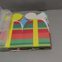 JOYIN 24 PCS 3D Christmas Goody Gift Boxes with Bow for Holiday Xmas Goodie Paper Boxes, School Classroom Party Favor Supply, 6 x 6 x 5.5 8 Designs Candy Treat Cardboard Cookie Box for Gift Giving