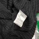 RoseSeek Women's Plus Size Cropped Cardigan Ribbed Knit Button Down V Neck Sweaters Long Sleeve Cardigans Outerwear (Black, XL)