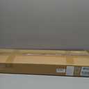 GRENFU 28" Tall Expandable Baby Gates for Doorways, Dual-Opening Sliding Dog Gate Mesh Baby Gate, 32-55" Adjustable Width & Angle Step Over Dog Gate No Bottom Bar, Foldable Pet Gate for Stairs, White