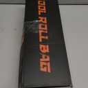 Tool Bag Roll Up, UUP Heavy Duty Portable Soft Tool Storage, Foldable Empty Rollup Organizer with Small Pockets, Official Rollable Tool bag, Valentines Day Gifts for Him Dad Men Mechanic Welding, Green