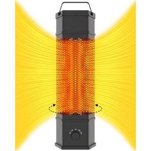 1500W Indoor Outdoor Patio Heater, Room Heater for Home