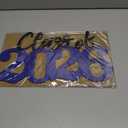 Class of 2026 Wooden Sign Blue Graduation Party Decorations 2026 Graduation Photo Booth Prop for Senior Gradua Party