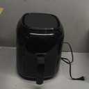 6 Qt. Black Air Fryer with Digital Touch Control