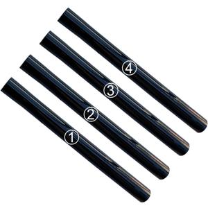 4Pack 1.25 Inch Vacuum Extension Wands with 1-1/4" Fitting (32mm) (1.25 in) - 1.25 Inch Shop Vac Extension Tubes, Accessories and Attachment 32mm, Replacement Vacuum Cleaner Extension Pipe Tubes
