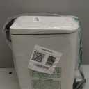 TIPGO Slim Bathroom Trash Can with Lid Soft Close, Step Pedal, 6 Liter / 1.6 Gallon Stainless Steel Trash Bin, Small Garbage Cans for Bedroom, Office, Kitchen (White)