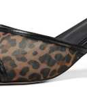 VOMIRA Heeled Sandals for Women Round Open Toe Slip On Kitten Heels Slides Sandals Leopard Mesh Black Heels Summer Party Dressy Heels Stiletto Slingback Heels (8)