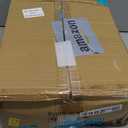 2 Packs Hanging Closet Organizer Storage, 6-Shelf Hanging Shelves for Closet, Closet Clothes Organizer and Storage with Side Pockets, Black