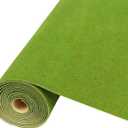 Artificial Model Grass Mat Trains Grass Green 40x200cm or 15.7 x 78'' for Decoration Craft Scenery Model DIY CP2138 (Grass Green)
