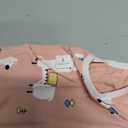 ANWA 2 Pack Cat Recovery Suit - Breathable Cat Onesie for Cats After Surgery Female, Kitten Surgery Recovery Suit Female Abdominal Wound L
