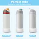 2 x yoelike Grid Silicone Boot for Owala Water Bottle, Anti-Slip Protective Sleeve for FreeSip/Twist/Flip, Bottom Bumper Cover for Watter Bottle Accessories (32 Ounces, Diamond - pink)