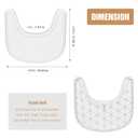 for Stokke Tripp Trapp Tray,White-Smooth Surface Powerful Suction,Easy to Clean,Compatible with Stokke Tripp Trapp Chair(V2 and Beyond),Made with BPA-Free Plastic