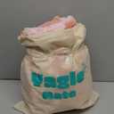 4 Pcs Baby Blankets,Fleece Heart Checkered Blanket, Cozy and Fluffy Crib Blankets for Girls, Toddler Receiving Blankets 3040 Light Pink Sakura Pink White Grey