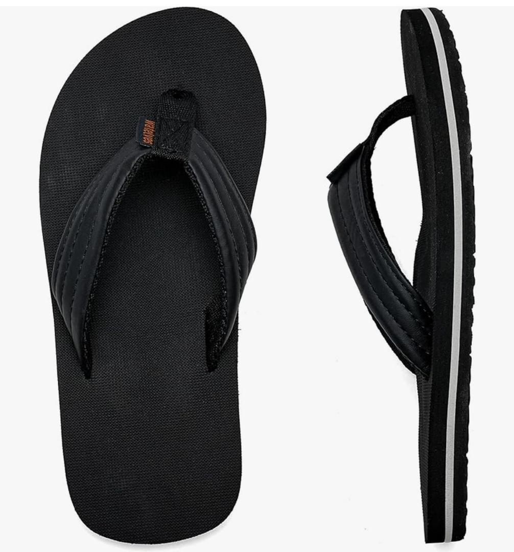 WateLves Kids Flip Flops Boys Girls Sandals Youth Big Kid Summer Slip on Thong Slide Sandals for Beach Pool Shower Little/Big Kid (No Size)