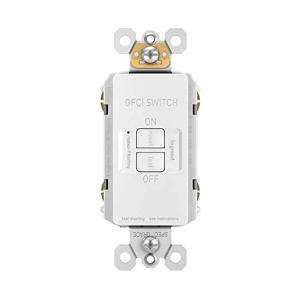 Legrand Radiant 2087WCCD4 20 Amp GFCI Self Test Deadfront Decorator Duplex Outlet, White (1 Count)