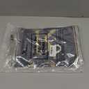 Preboun 3 Pcs Ramadan Mubarak Hanging Banner LED Eid Mubarak Decoration Set 71 x 35.4/11.8 Inch Lighted Black and Gold Moon Lantern Backdrop and Porch Sign Ramadan Mubarak Decoration Outside Outdoor