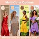 Nipple Covers for Women with lift 2 Pairs, Seamless Silicone Lifting Nipple Cover Reusable with Storage Board (Creme)