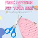 Insoles for Airtag Hidden Holder, Tracker Devise Case for Kids, Comfortable Inserts for ShoesPink Rainbow (Pink, Foot:4.7-5.3IN/Insole:5.3-5.9IN/5C-7C)