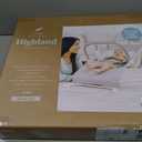 Baby Delight Highland Baby Bouncer | Infant | 0 6 Months | 3-Position Recline | Pebble Grey