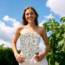 2 x Cotton Flower Bandanas for Women Girls Men 27" Head Scarf Bandana Headband Handkerchie for Beach Party (Style-07)