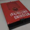 EILISON Highly Advance 2-in-1 Digital & Analog Weighing Scale for Body Weight-400lbs, 4 High Precison GX Sensor Accurate, Thick Tempered Glass, Extra Large Display (Red)