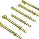 Astro Tools 401K6 6-Piece Heavy Duty THOR Air Hammer, Chisel & Cutter Bit Set .401 Shank
