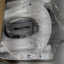 Potty Training Seat SKYROKU Potty Training Toilet with Step Stool Ladder, for Kids Boys Girls Toddlers - Comfortable Safe Potty Seat with Anti-Slip Pads Ladder 8838-Grey