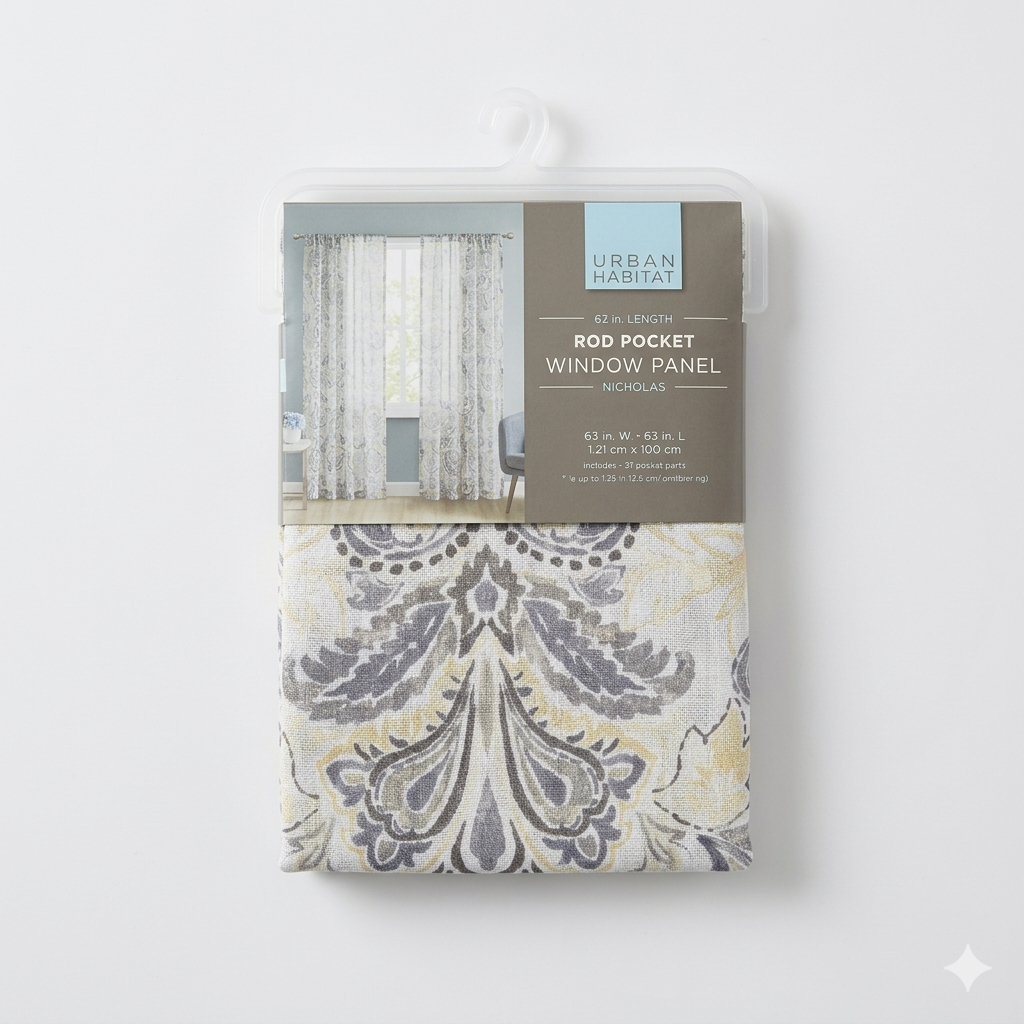 Urban Habitat Nicholas Sheer Panel (63Inch)