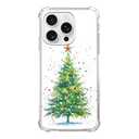 Dawjeg Watercolor Christmas Tree Case Compatible with iPhone 16 Pro Max, Winter Christmas Painting Case for iPhone 16 Pro Max, Unique TPU Protective Phone Case
