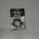 2 x Flat Low Profile Guitar Patch Cable 8 inch for Effects Pedals, S-Shape, 1/4 inch Right-Angle, White, 3-Pack