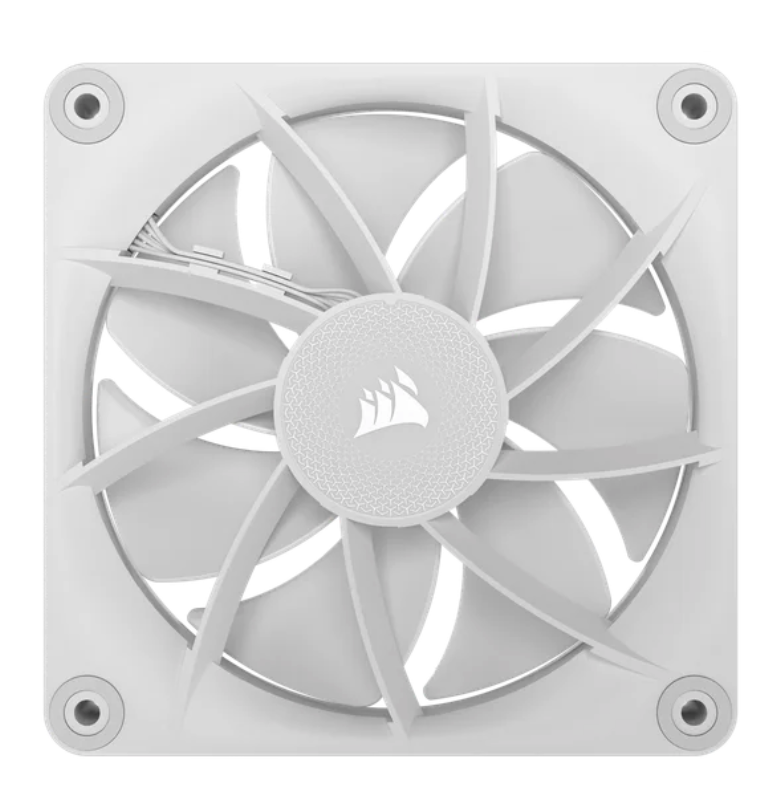 CORSAIR LX RGB Series, iCUE LINK LX120 RGB White, 120mm Fan, Double Pack