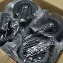 300L Large Collapsible Wagons Carts with Big All-Terrain Beach Wheels, Foldable Shopping Wagon Cart, Heavy Duty 480lbs Load, Folding Utility Cart for Groceries Garden Sport (Black)