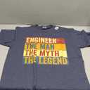 Funny Engineer Engineering Legend Saying T-Shirt, Size Large