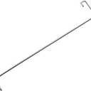 RLECS 2PCS Computer CPU Cooler 9cm Fan Fixing Clip Buckle Stainless Steel Circlip Wire Hook Up Hook Fan Buckle Fan Hook Fixing Bracket