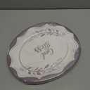 God Bless Baptism Plates,Oval Paper Plates First Communion Plate Baptism Party Decorations for Christening Birthday Supplies
