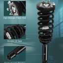 AUTOMUTO Front and Rear Pair Shocks and Struts for Honda for Accord 08-12