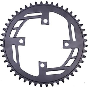 PROWHEEL 32T/34T/36T/38T/40T/42T/44T/46T/48T Chainring 104BCD Round Narrow Wide Single Bike Chainring for 9/10/11/12-Speed,MTB,e-Bike,Electric Bicycle,Road Bike,City Bike,Folding Bike,BMX