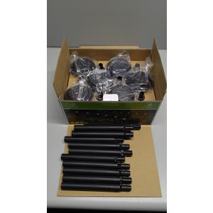 MAGGIFT 12 Pack Solar Pathway Lights Outdoor Solar Garden Lights for Patio, Yard, Driveway