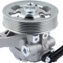 Power Steering Pump With Pulley Fit 2006-2011 Honda Element Accord CR-V 2002-2008 RSX TSX LX 21-5419